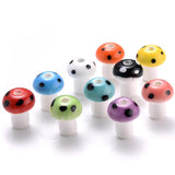 10/20/30pcs Mixed Ceramic Beads Mushroom Spacer for DIY Jewelry Making