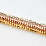 Natural Hematite Round Beads 3/4/6/8mm for Jewelry Making