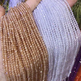 Small Zircon Stone Faceted Beads 2 3 4mm for Jewelry Making