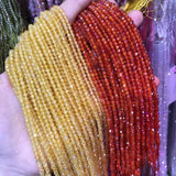 Small Zircon Stone Faceted Beads 2 3 4mm for Jewelry Making
