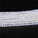 Natural Faceted Opal Beads 2/3/4mm Round Opalite Spacer Bead