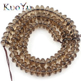 Smoky Quartz Spacer Beads 15 Strand 6/8/10mm