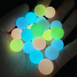 20pcs Silicone Beads Hexagon Glow Dark DIY Necklace BPA Free