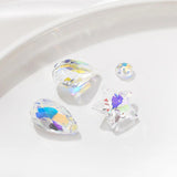 10PCS Rainbow Crystal Beads Bulk Items for Jewelry Making