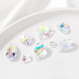 10PCS Rainbow Crystal Beads Bulk Items for Jewelry Making