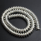 Silver Plated Hematite Beads 180pcs Spacer Beads DIY Jewelry
