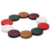 30pcs 15 20 25 30mm Round Wood Beads for Jewelry Making DIY