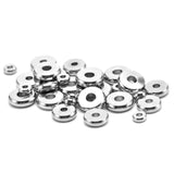 Solid Brass Metal Spacer Beads for Jewelry Making