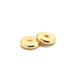 Solid Brass Metal Spacer Beads for Jewelry Making