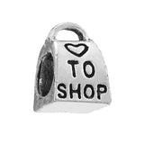 10Pcs Silver Life Tree Heart Charms Beads Pendant DIY Bracelets Necklaces