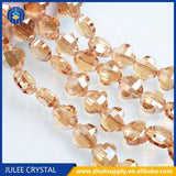 12mm Clover Shape Beads Crystal Pendant Craft Bulk