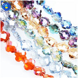 12mm Clover Shape Beads Crystal Pendant Craft Bulk