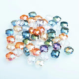 12mm Clover Shape Beads Crystal Pendant Craft Bulk