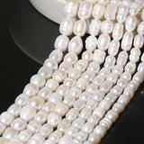 AA Natural Rice Shape Freshwater Pearls for Jewelry Making