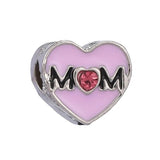 10Pcs/Lot SISTER MOM Charms Dangles For Bracelets Necklaces Women Men Jewelry