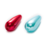 50 Mixed Teardrop Pearl Beads 15x8mm Jewelry Making Spacer