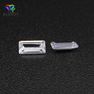 1.5*2mm~2*4mm Baguette Cut CZ Stones for Jewelry