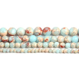 Snake Skin Jasper Round Natural Stone Loose Beads
