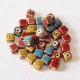 30pcs 10mm Ceramic Spacer Beads for Jewelry Making