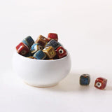 30pcs 10mm Ceramic Spacer Beads for Jewelry Making