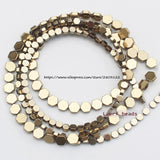 Shining Hematite Hexagonal Plate Beads 15inch