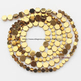 Shining Hematite Hexagonal Plate Beads 15inch