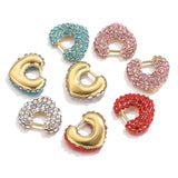 4pcs Heart Charms Love Pendant DIY Jewelry Making