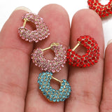 4pcs Heart Charms Love Pendant DIY Jewelry Making