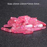 Wholesale Rose Pink Crystal Quartz Point Stone Bead
