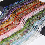 6-8mm Natural Stone Beads Irregular Loose Spacer Crystal Agates DIY Bracelet