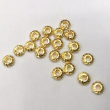 100 PCS 4x1.5mm Round Flat Beads Spacer for DIY Jewelry Making