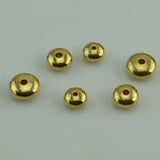 Metal Raw Brass Flat Beads 3-10mm DIY Jewelry Making