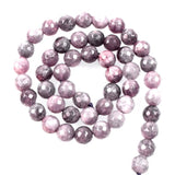 Purple Marble Beads for Jewelry Making DIY Bracelet Strand 4-12 MM