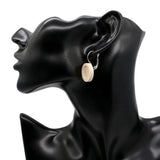 10pcs Stainless Steel Lever Back Earrings Base, 12MM Glass Cabochon Bezel