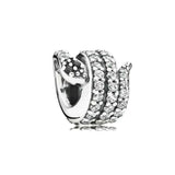 Sparkling Bird Snake Pear Charm Bead For Girl Fit Bracelet DIY Jewelry