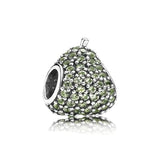 Sparkling Bird Snake Pear Charm Bead For Girl Fit Bracelet DIY Jewelry