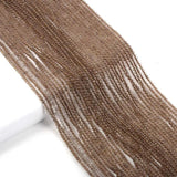 Natural Stone Beads Smoky Quartzs Round Agates Beadwork for Jewelry Making