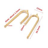 10pcs Stainless Steel Earring Findings for DIY Jewelry Making