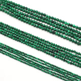 Faceted Malachite Beads for Jewelry Making DIY Necklace Crafts