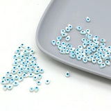 5Pcs Freshwater Shell Pendant Eye Bead Charm for Jewelry Making DIY
