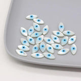 5Pcs Freshwater Shell Pendant Eye Bead Charm for Jewelry Making DIY