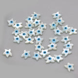 5Pcs Freshwater Shell Pendant Eye Bead Charm for Jewelry Making DIY