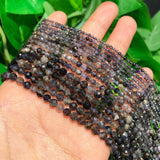 Cordierite Stone Beads Faceted Small Waist Loose Beads for Jewelry Making