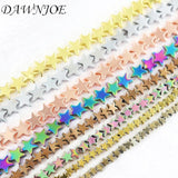 60-110pcs Hematite Spacer Beads 4/6/8mm 8colors DIY Jewelry Making Bracelet
