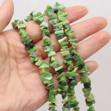 Epidote Malachite Chip Beads 5-8mm DIY Necklace Earrings
