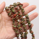 Epidote Malachite Chip Beads 5-8mm DIY Necklace Earrings