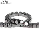Hematite Beads Square Shape Spacer Loose Bead for Jewelry Making