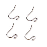 100Pcs Stainless Steel Kidney Earring Wire 20mm