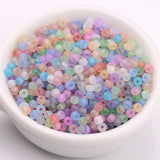 3mm Matte Transparent Glass Beads 8/0 330Pcs