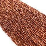 Faceted Sandstone Amethyst Loose Beads 2 3 4mm for DIY Bracelet Making
